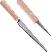 2pcs-Wooden Handle Fettling Knife for Pottery/Sculpting/Ceramic/Polymer Clay Carving Modeling Craft Art DIY Tools