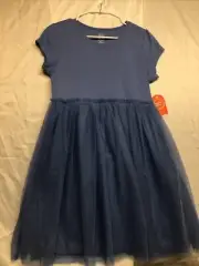 Wonder Nation SSTutu Dress Bellflower Blue Size XL (14-16) plus