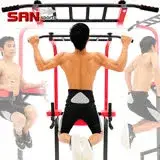 在飛比找遠傳friDay購物優惠-【SAN SPORTS】多把位!!室內單槓雙槓架+伏地挺身器