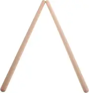 ORFOFE 2Pcs Yoga Stretching Stick for Posture and Shoulder Mobility Training Durable Opening Sticks for Fitness and Dance Body Flexibility Exercise Bar