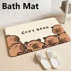 1PC Non-slip Doormat Capybala Floor Rug Home Decor Bath Mat Household