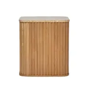 [Florabelle Living] Travertine Oak Side Table