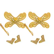 2x 4pc Kruselings Luna Magic Tool Set Fun Play Toy Fairy Accessory For Dolls 3y+