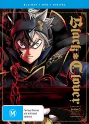 Black Clover Season 2 Part 1 - Blu ray + DVD Blu ray/DVD