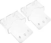 jojofuny 2Pcs Wall File Holder Rack Clear Brochures Display Stand for Documents Hanging Table Organizer for Office Modern Design File Storage