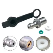 Brass and Stainless Steel Male Plug Valve Quick Connector for Filling Nozzle