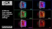 2 Whirlwind PLR-PSRK-18 LED Rack Lighting Kits Side Rack lights 18" long