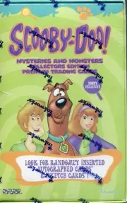 Scooby Doo Mysteries And Monsters Factory Sealed Hobby Box - 24 Packs