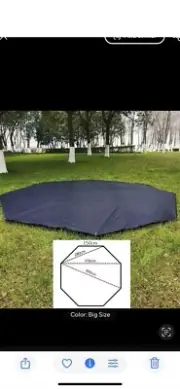 Tipi Hot Tent Ground Sheet Mat Waterproof Camping Octagonal Tent Floor,Tarp