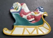 Sakura Oneida Home For The Holidays Spoon Rest Santa Sleigh Warren Kimble...