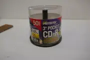 RARE New Open Box Memorex Blank Mini 3 Inch Data CDs CD-R 21 min 16X Pack of 25