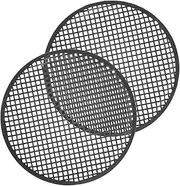 Abaodam Speaker Decorative Cover 2pcs Car Audio Speaker Net Subwoofer Protection Nets Car Supplies