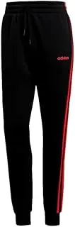 [adidas] Essentials 3-Stripes Women's Joggers Pants - Slim Fit, Tapered Legs, Side Welt Pockets, Cozy Fleece Material