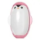 Penguin Lint Roller Reusable Lint Remover Portable Mini Lint Roller (Pink)