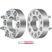 2 pcs 1.5" 6x5 12x1.5 studs wheel spacers for Chevrolet Trailblazer 2002-2009