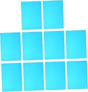 HOMOBABE 10Pcs Transparent Color Gel Filter Sheets for Photo Lighting Durable Material for Color Correction and Lighting Effects