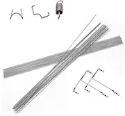 wzhlcx Stainless Steel Spring Wire Hard Wire Full Hard Wire Straight Wire0.8 1.0 1.2 1.6mmSpring Steel Wire 400mm 15.7nch/25pcs (0.8mm)