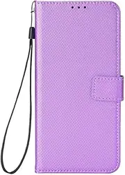 [YukeTop] Case for Oppo A57 4G, PU Leather Flip Folio Wallet Cover, with Card Slots, Case Cover for Oppo A57 4G.(Purple)