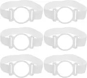 HOMOCONO 6Pcs Wear Resistant Moxa Fixators Elastic Moxa Bands Compact Design for Knee Leg and Arm Support Accessory for Easy Operation