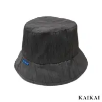 在飛比找momo購物網優惠-【KAI KAI】反光細紋漁夫帽(男款/女款 條紋漁夫帽 拼