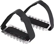[harayaa] Shoe Spikes Traction Cleats Ice Cleats Universal Winter Shoe Crampons Ice Crampons Spikes for Outdoor Hiking Men Women