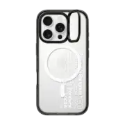 iPhone 16 Pro Impact Ring Stand Case MagSafe Compatible PP-01 White