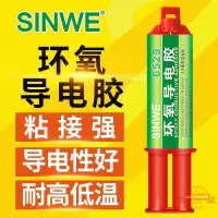 在飛比找樂天市場購物網優惠-導電AB膠雙組份環氧樹脂銅粉導電膠水耐高溫電磁屏蔽鎳常溫固化