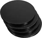 CHICAMPERA 4pcs Cake Cake Drum for Display Decoration Sturdy Plate for Birthday Parties Weddings and Gatherings for Desserts Tarts