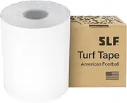 SLEEFS Turf Tape (White) - Perfect Football Arm Tape / Extra Wide Athletic Tape - Flexible, Waterproof, Ultra Sticky Kinesio / Kinetic / Kenesiology Tape