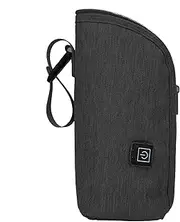 Baby Bottle Cooler Bag - Insulated Bottle Cooler Bag, Temperature Adjustment Breast Milk Storage Bag Insulated Bottle Bag for Travelling, Driving, Dark Gray, Fare riferimento alla descrizione, Please