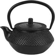 Iron Tea Pot Small Particle Teapot with Stainless Steel Infuser Cast Japanese Iron Teapot Oolong Tea Puer Tea Tea Kettle 300ML