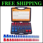 Professional Nut and Bolt Thread Checker Set - 44 Male/Female Gauges Included