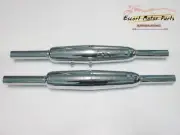 Fit HONDA CB250 CB350 EXHAUST MUFFLER SET "triumph style" **es822**
