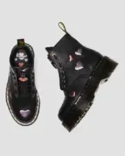 NIB Dr. Martens Sinclair Heart Platform Boot SZ 5 $240 ADORABLE!