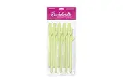 Bachelorette Party Favors Dicky Sipping Straws - Glow In The Dark