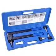 Yescom PEX Expansion Tool Kit Tube Expander 1/2" 3/4” 1” Expander Heads Case