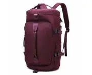 Travel Backpack for Women, Carry On Backpack, Waterproof Backpack, 15.6” Laptop Backpack for Weekender Hiking - Dark Purple