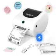 411B Shipping Label Printer, 4x6 Bluetooth Thermal Label Printer for Shipping...