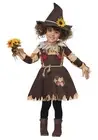 Girls Toddler Pumpkin Patch Scarecrow Costume