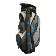 CALLAWAY FORRESTER 19 CART GOLF BAG - SILVER/TITANIUM/ROYAL - NEW!