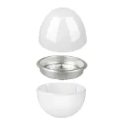 Microwave Egg Boiler Cooker 4 Eggs Pod Detaches Shell Steamer Kitchen Cook Tool