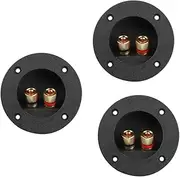 UPKOCH 3sets Loudspeaker Junction Box Speaker Wiring Car Speaker Terminal Kit Connectors Plate Stereo Accessories 6pcs*3
