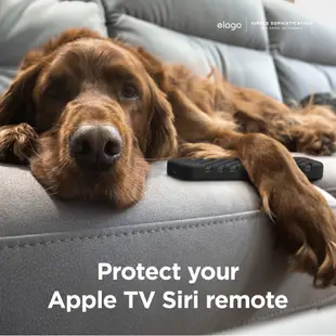 [elago] 2021/2022款 Apple TV Siri 遙控器 R3 保護套 (附掛繩)