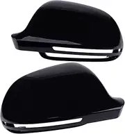 8F0857528B 1Pair for A-UDI A3 A4 B8 A5 A6 A8 S8 Q3 Without Side Assist Side Wing Rearview Mirror Cover Cap Auto Accessories