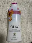 Olay Fresh Outlast Women's Body Wash, Peach & Cherry Blossom, 22 fl oz