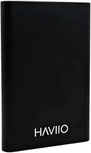 2.5" Portable External Hard Drive HDD USB 3.0 for PC, Mac, Laptop, PS4, Xbox One, Xbox Series X (750GB, Black)
