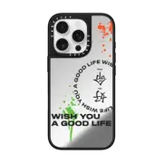 iPhone 16 Pro Mirror Case MagSafe Compatible Hao Ming Logo Mirror Case
