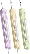 3PCS Upgraded 2-in-1 Needle Threader and Seam Ripper Tool for Easy Needle Threading and Stitch Removal, Universal Sewing Quilting Supplies Accessories