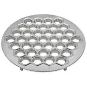 Pelmeni Mould, Dumpling Shape, 37 Hole Aluminum Dumpling Mould