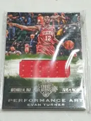 2013-14 Court Kings Evan Turner Jersey card/49 - Philadelphia76ers